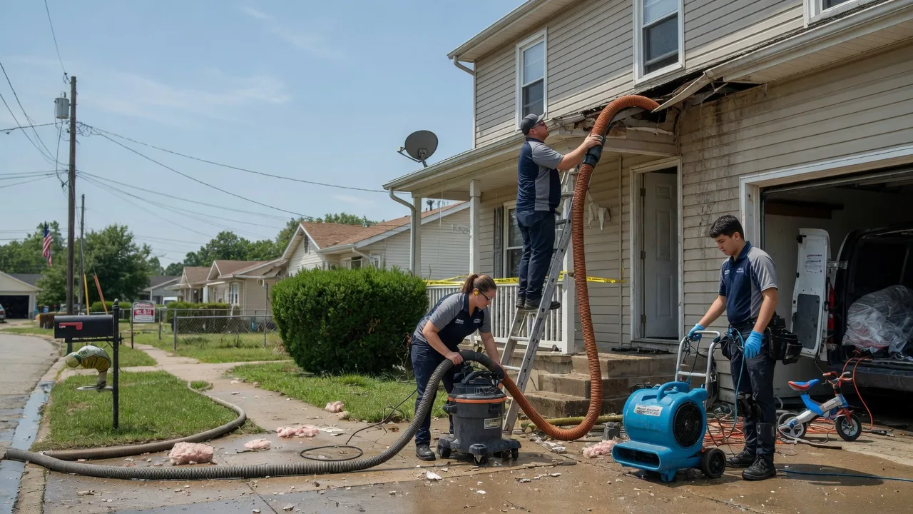 Water Damage Restoration in Rossville, IN near me